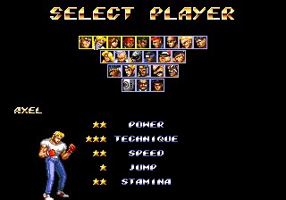 Streets of Rage 2 (U)