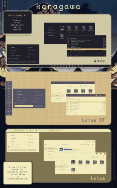 Kanagawa for Windows 11