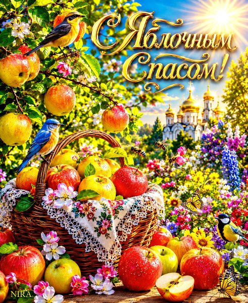 С Яблочным Спасом!