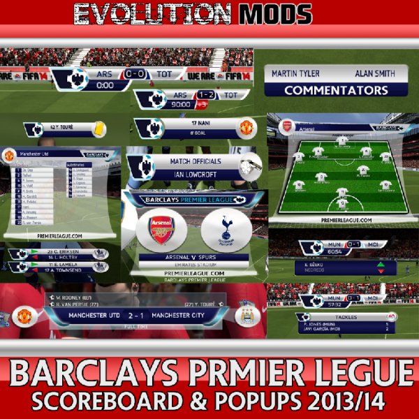 Evolutions EPL Popups 13.14