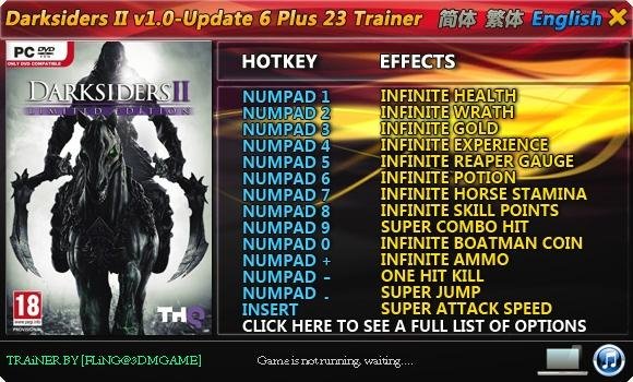 Darksiders II v1.0-Update 6 Plus 23 Trai