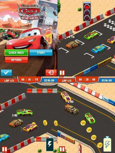 Cars Hotshot Racing 240x320 C2-05