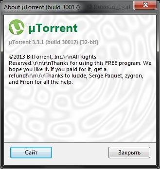 uTorrent 3.2.0.27886