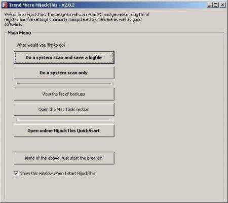 HijackThis