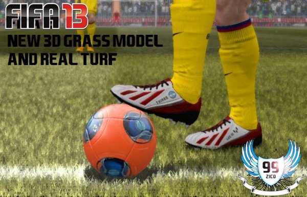 FIFA 13 New 3d grass and turf by zico99