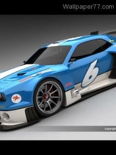 Blue auto