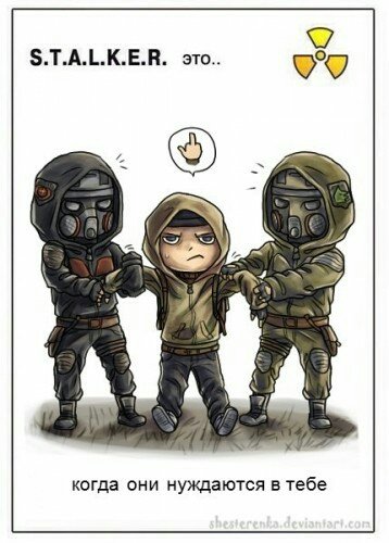 S.T.A.L.K.E.R. - это... когда они