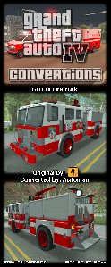 GTA IV Firetruck