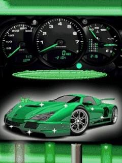 Turbo car спидометр анимация