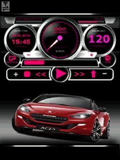 Turbo car спидометр плеер анимация