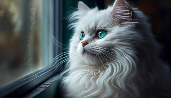 Кот у окна