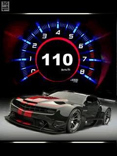 Camaro and mustang спидометр анимация