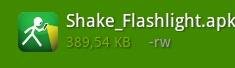 Shake Flashlight