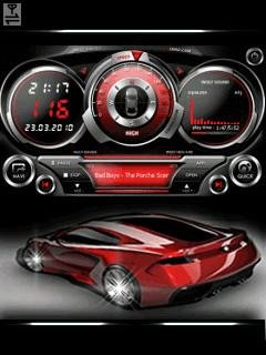 Turbo car спидометр плеер анимация