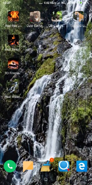 Real Waterfall Live Wallpaper V 1.1(No Ads)