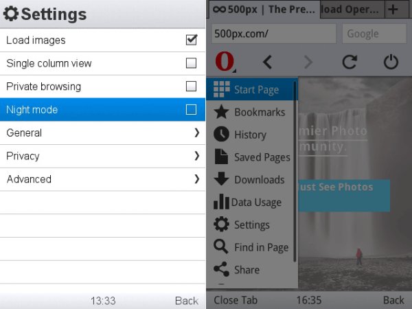Opera mini 8