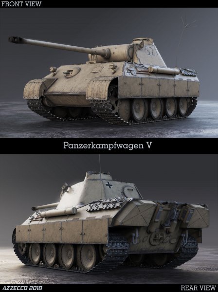 Panther Pz.Kpfw.V Ausf.D