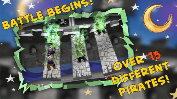 Crazy Pirates TAP amp Swipe game v 1.1.3