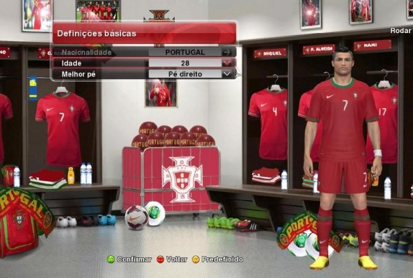 Portugal Locker Room