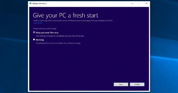 RefreshWindowsTool