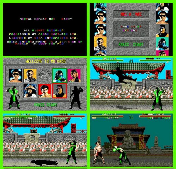 Mortal Koombat Magic Color (Hack)