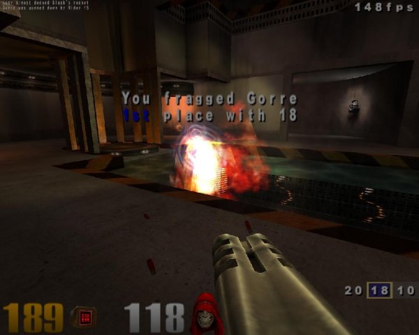 Quake 3 Arena - Crazy Fire Arena мод v3.5