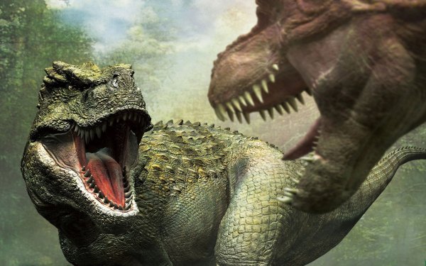 dinozavry xishhniki sxvatka zuby
