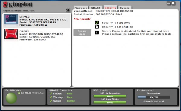 Kingston SSD Manager v1.1.2.6 (2020)