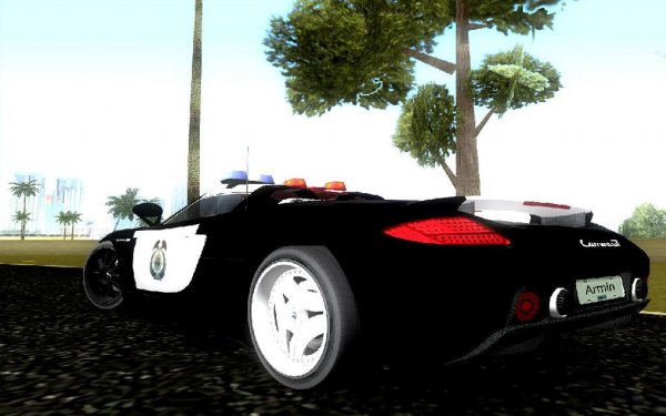 Porsche Carrera GT Police