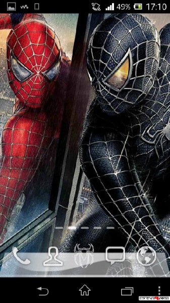 Spiderman-HD-Android-GO-Launcher-Theme 4