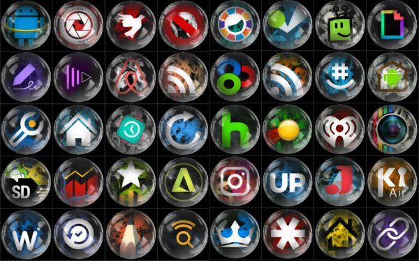 Smoke &amp; Glass Icon Pack 39