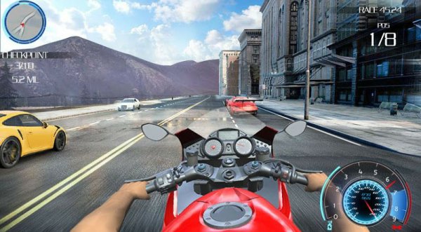 Racing Moto 3D 1.3 MOD:Mod Money