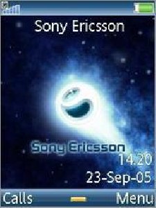 Blue Sony Ericsson