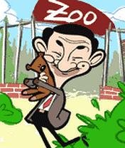 mr bean in the zoo