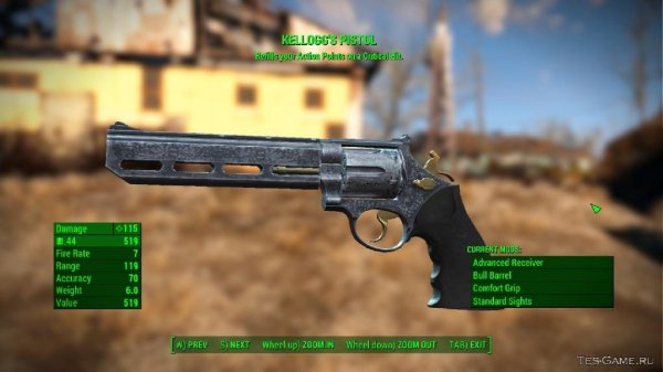 TES-GAME.RU Engraved 44 Magnum