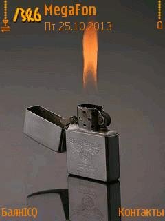 Lighter пламя зажигалка анимация