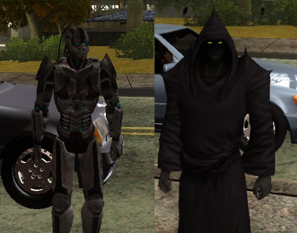 Cyborg and Monk