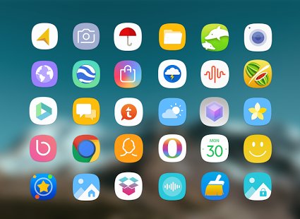 Theme Galaxy S8 2.2