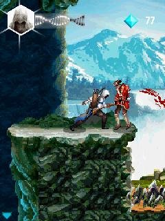 Assassin's Creed3 nokia 128x160-РУССКАЯ
