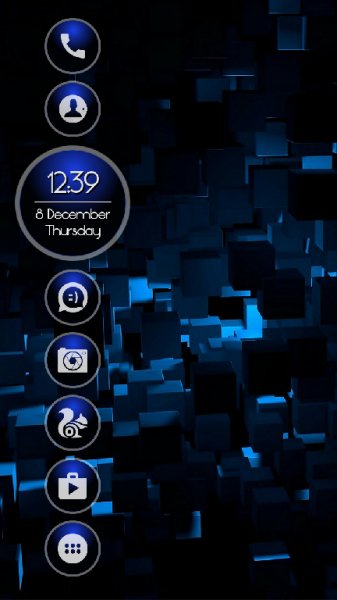 Glossy Blue Icons 1.0.2