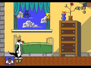 Sylvester and Tweety in Cagey Capers SM