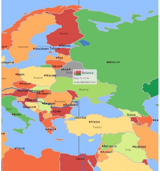 World atlas and world map MxGeo Pro 6.1.1