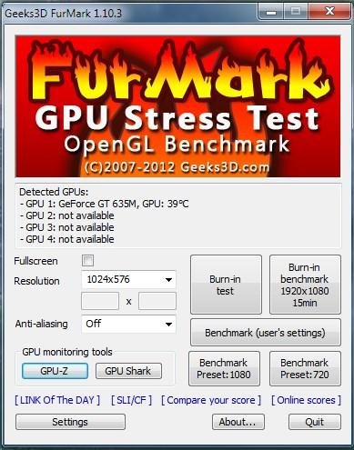 FurMark 1.13.0 Setup