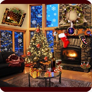 Christmas Fireplace LWP - v.1.18 FULL