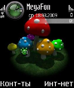 Fly Agaric Black Theme 875