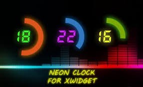 Neon Clock