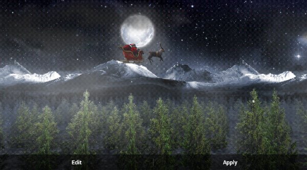 Santa 3D Live Wallpaper v1.2.2 - Mod [Sap]
