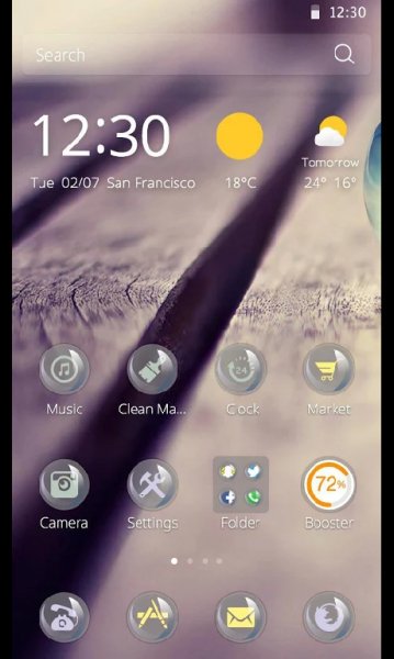 СМ лаунчер Theme Мрамор Marble 1.0.0