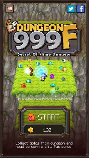 Dungeon999F v 1.35 [Мод много денег].