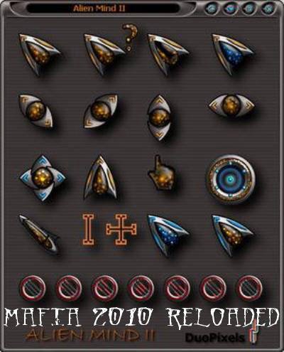 Alien Mind II Cursor Pack